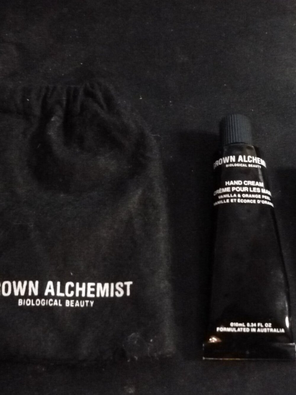 Grown Alchemist 2 Pcs Travel Set Hand Cream 0.34oz & Lip Balm 0.15oz New /Sealed